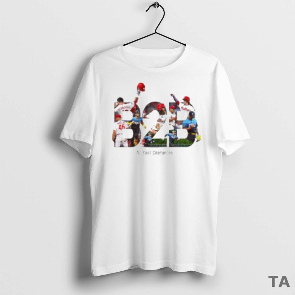 Top Philadelphia Phillies B2b Back To Back 2025 Nl East Division Champs Photos