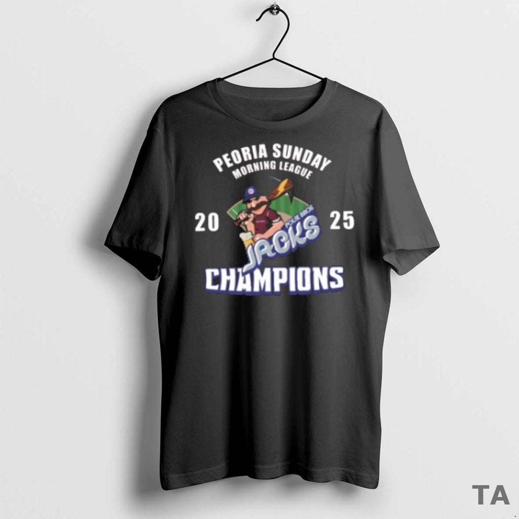 Top Pour Bros Jacks Champions Peoria Sunday Morning League In 2025 Painting T Shirt Sweater