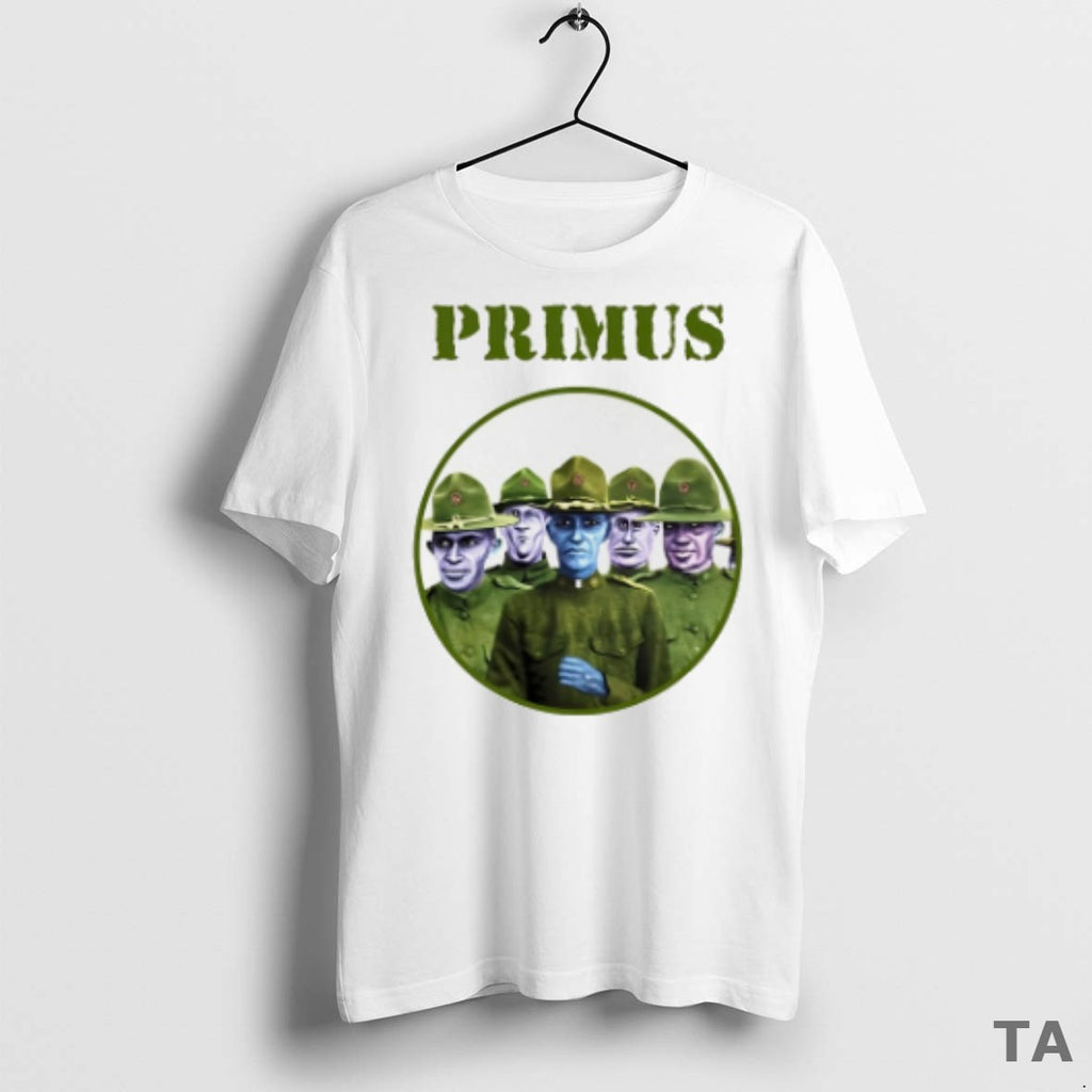 Top Primus Military March Cartoon Soldiers Vintage T Shirt Sweater