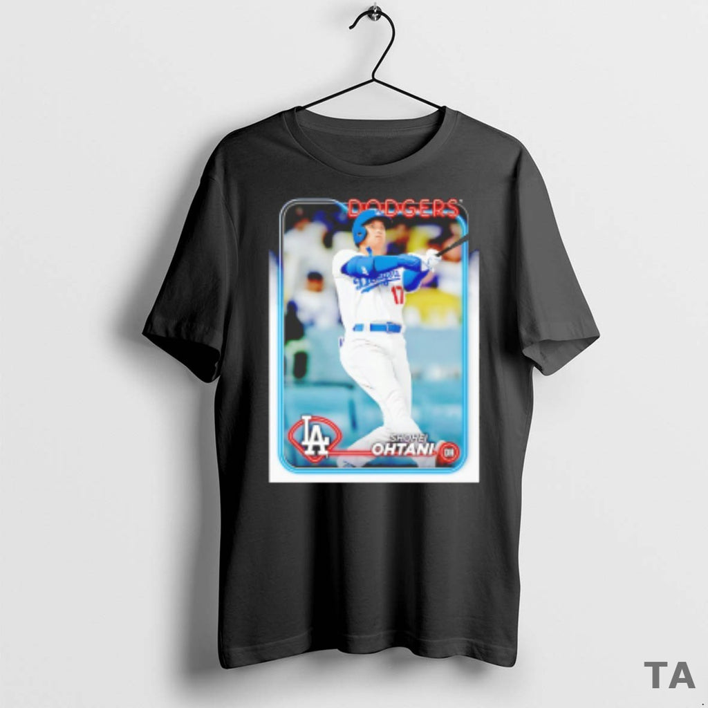 Top Shohei Ohtani Los Angeles Dodgers 2024 Card Player T Shirt Sweater