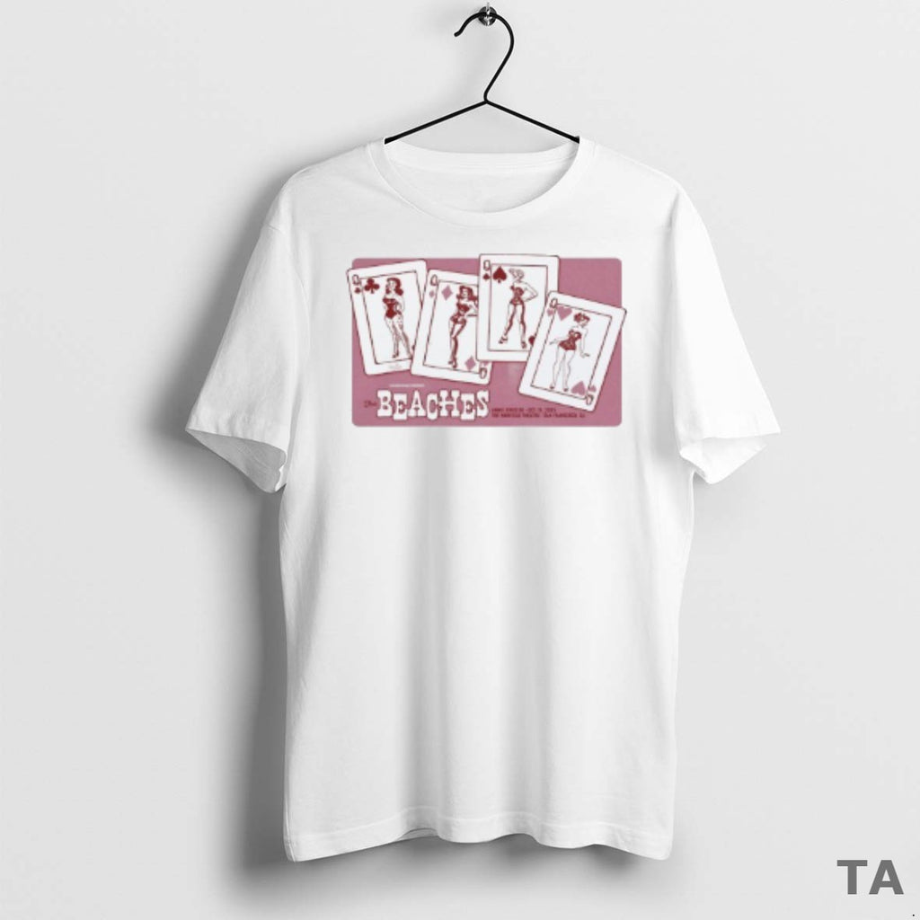 Top The Beaches Oct 19 2025 San Francisco Tour Cards T Shirt Sweater