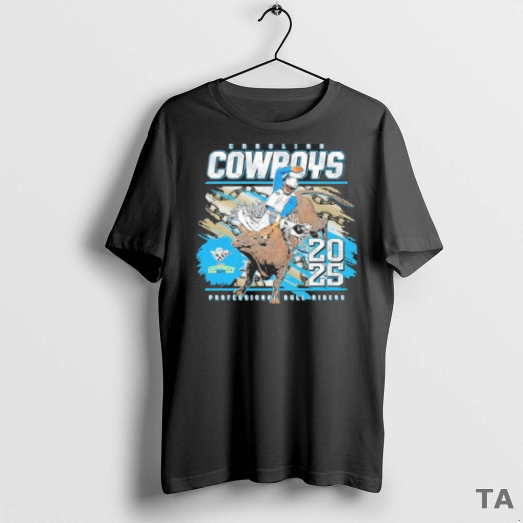 Top Top Carolina Cowboys Professional Bull Riders 2025 Event Cowboy Day Painting T Shirt Sweater