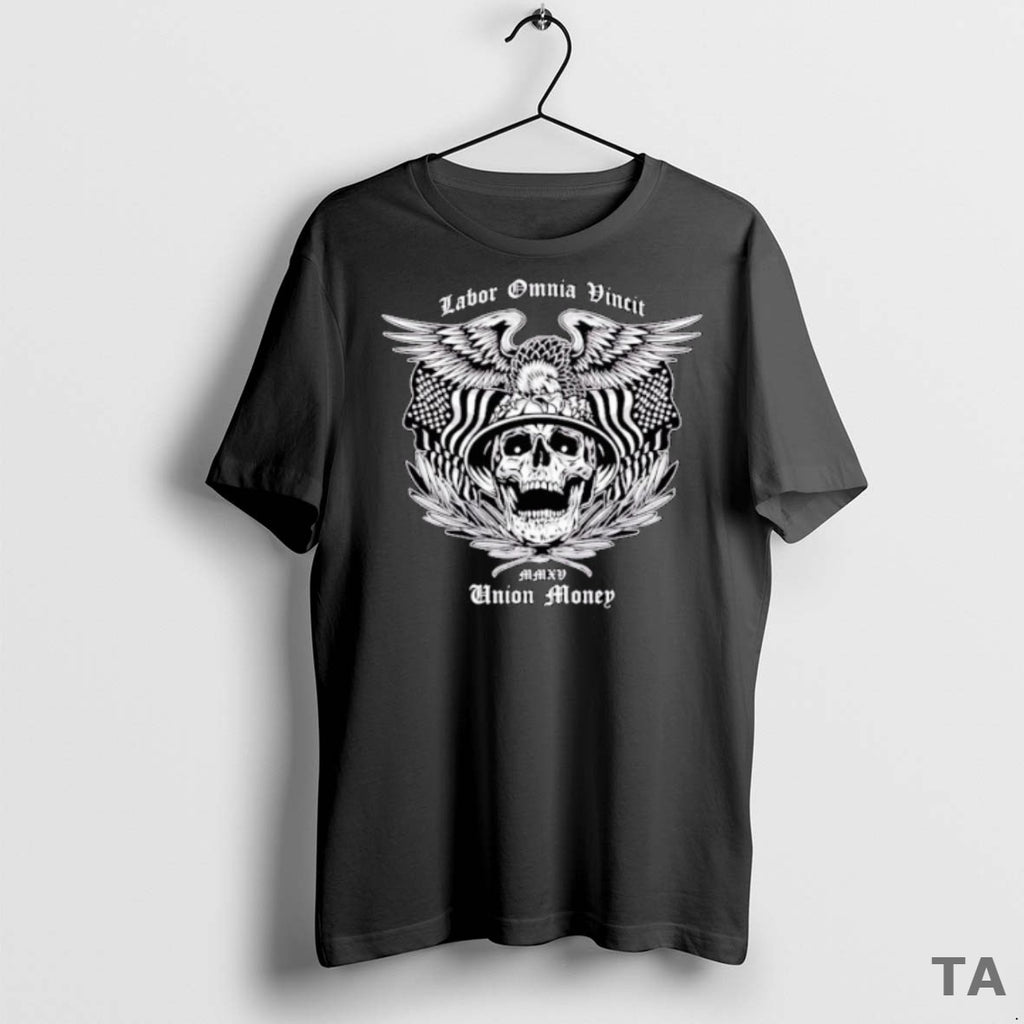 Top Union Money Labor Omnia Vincit T Shirt Sweater