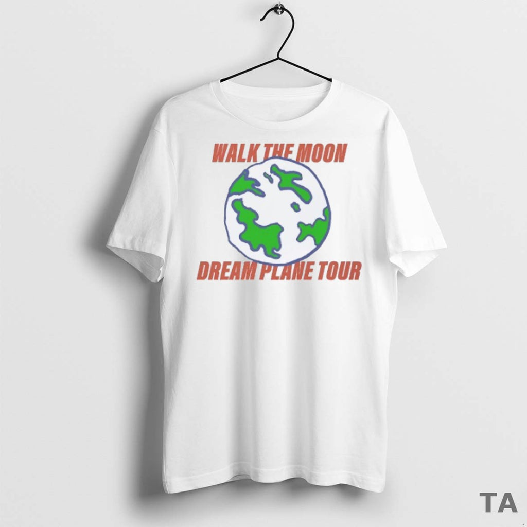 Top Walk The Moon Globe Dream Plane Tour 2021 T Shirt Sweater