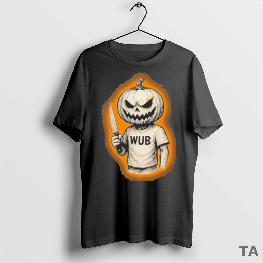 Top Wub Wheel Wub Haunted Pumpkin Halloween 2025 Fanart T Shirt Sweater