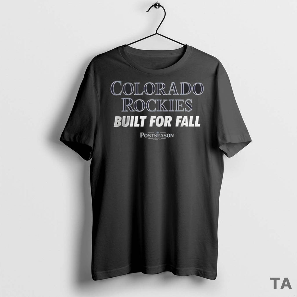 Top Colorado Rockies Built For All Mlb Postseason 2025 T Shirt 4cmwps T Shirt Sweater