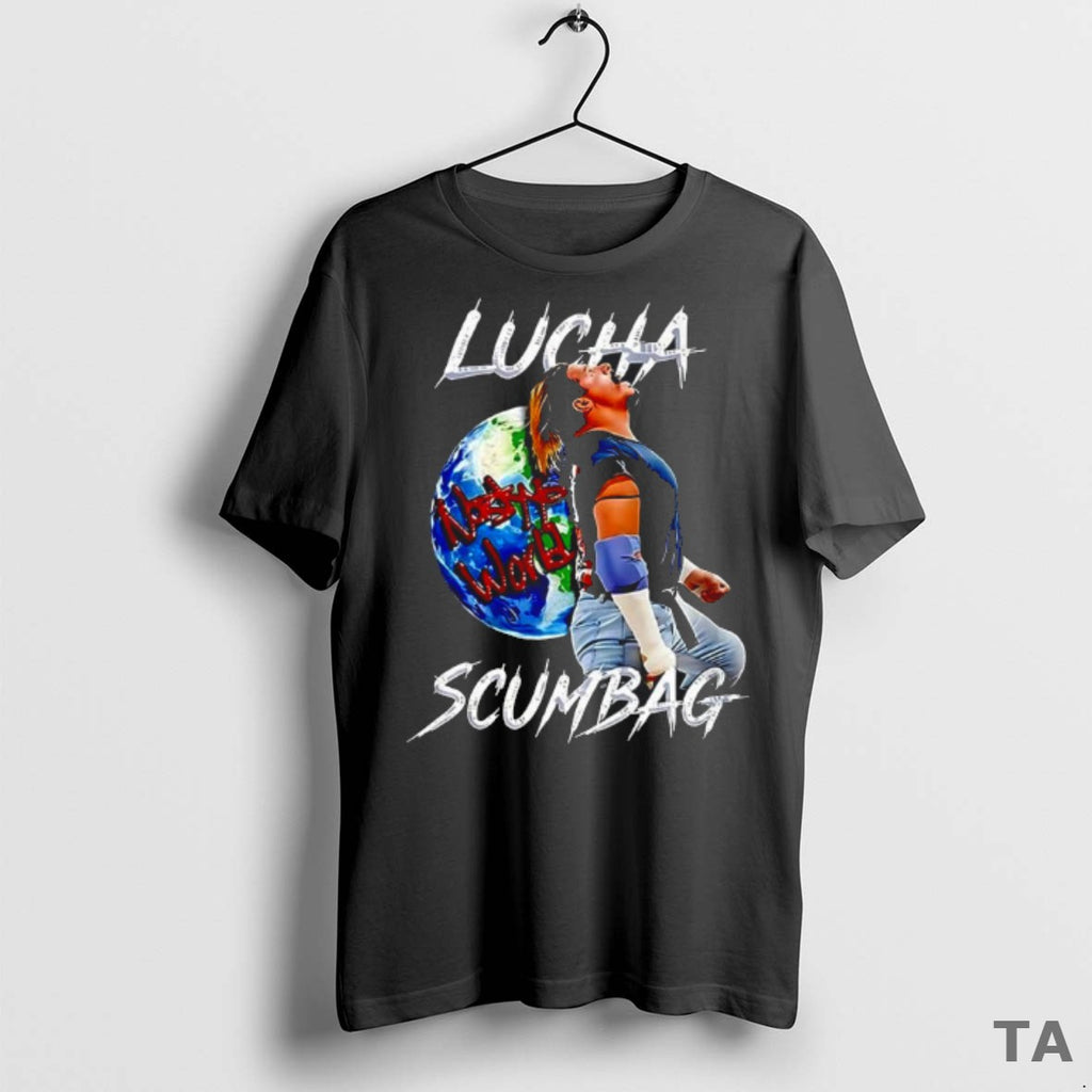 Top Lucha Scumbag Chris Nastyy T Shirt Wjqnta T Shirt Sweater