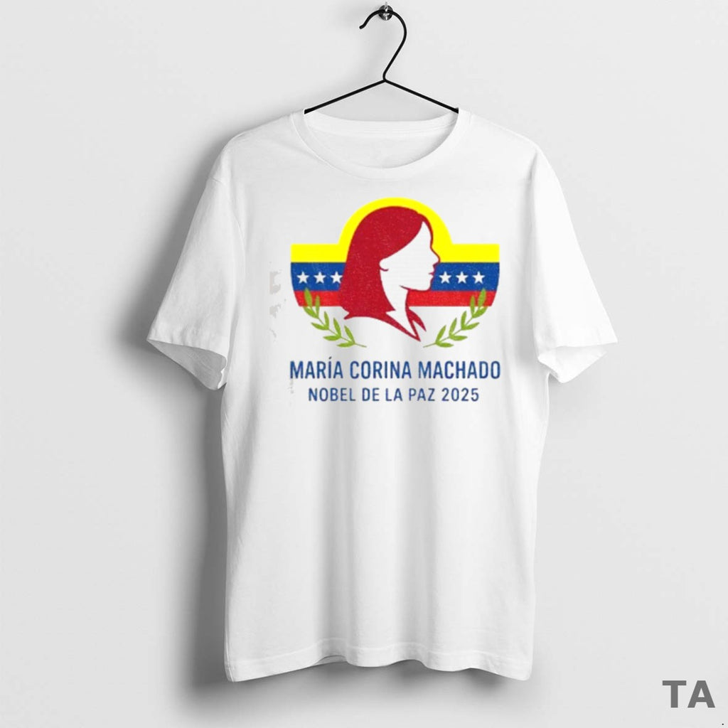 Top Maria Corina Machado Nobel Peace Prize T Shirt N9ywwi T Shirt Sweater