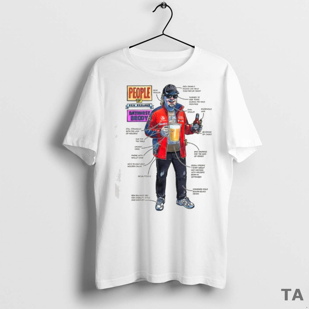Top People Of New Zealand Bathurst Brody T Shirt 918ot6 T Shirt Sweater