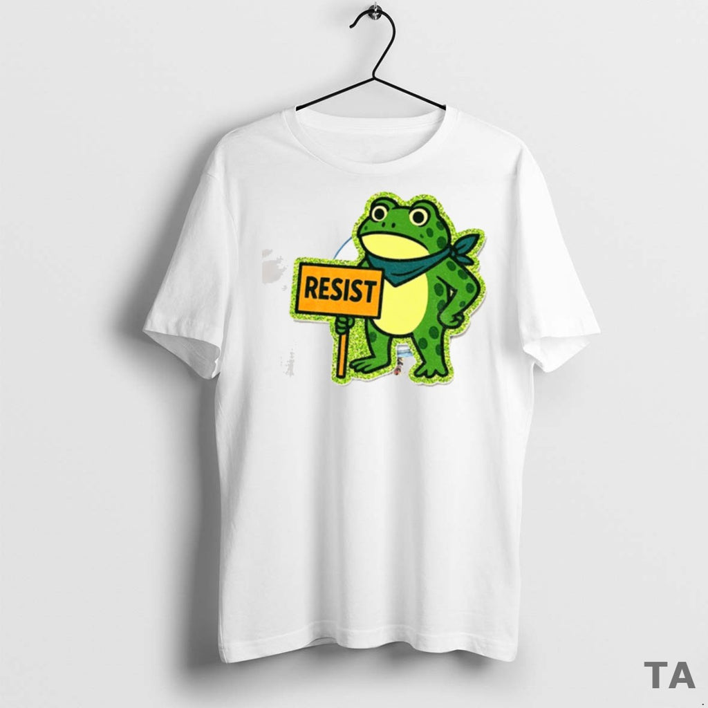 Top Portland Frog Protest Anti Ice Frog Resist Freedom T Shirt Vcscw9 T Shirt Sweater