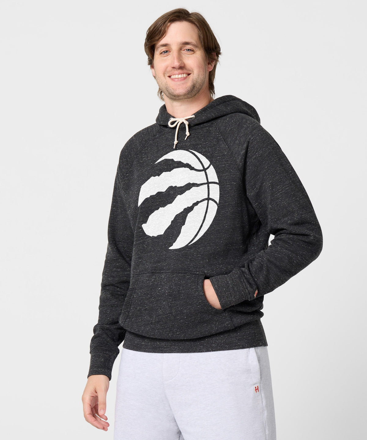 Toronto Raptors Blacktop Logo Hoodie