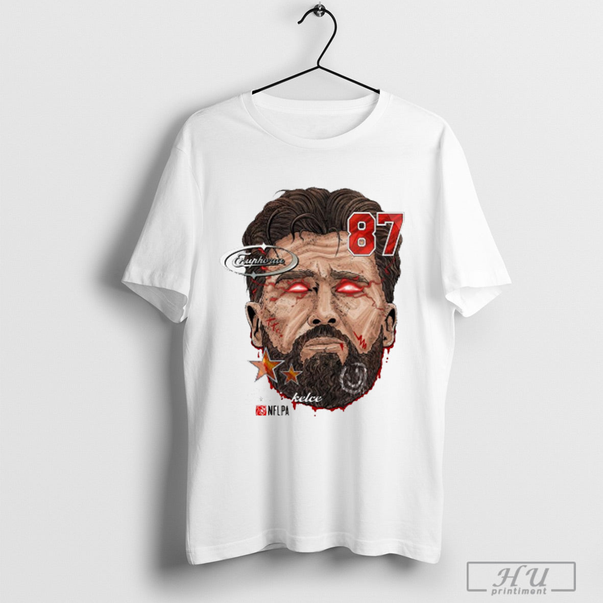 Travis Kelce Kansas City Chiefs Fat Head T Shirt