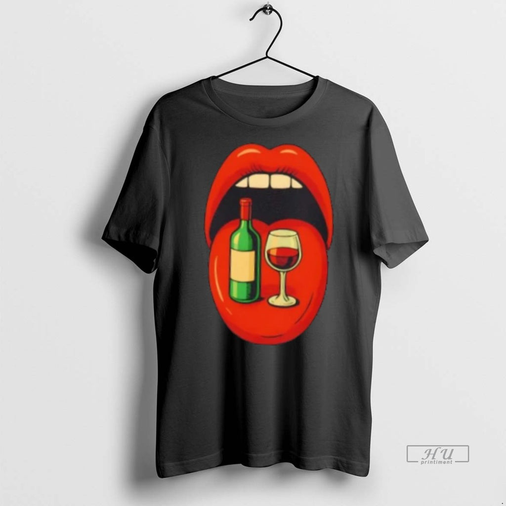 Trending Bold Wine Mood Graphic Tee Shirt Sweater