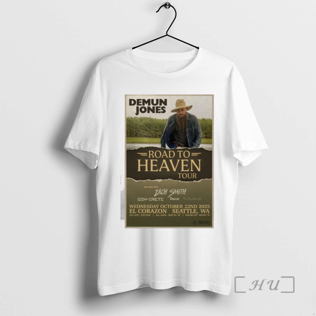 Trending Demun Jones Fall Tour 2025 El Corazon Seattle Wa Tee Shirt Sweater