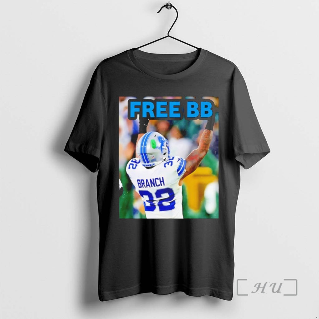 Trending Free Bb Brian Branch Detroit Lions Tee Shirt Sweater