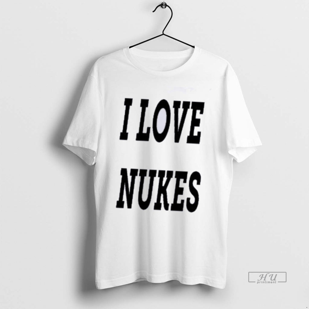 Trending I Love Nukes Dj Smokey Graphic Tee Shirt Sweater
