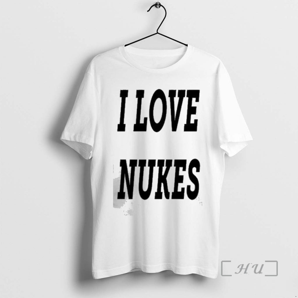 Trending I Love Nukes Dj Smokey Tee Shirt Sweater