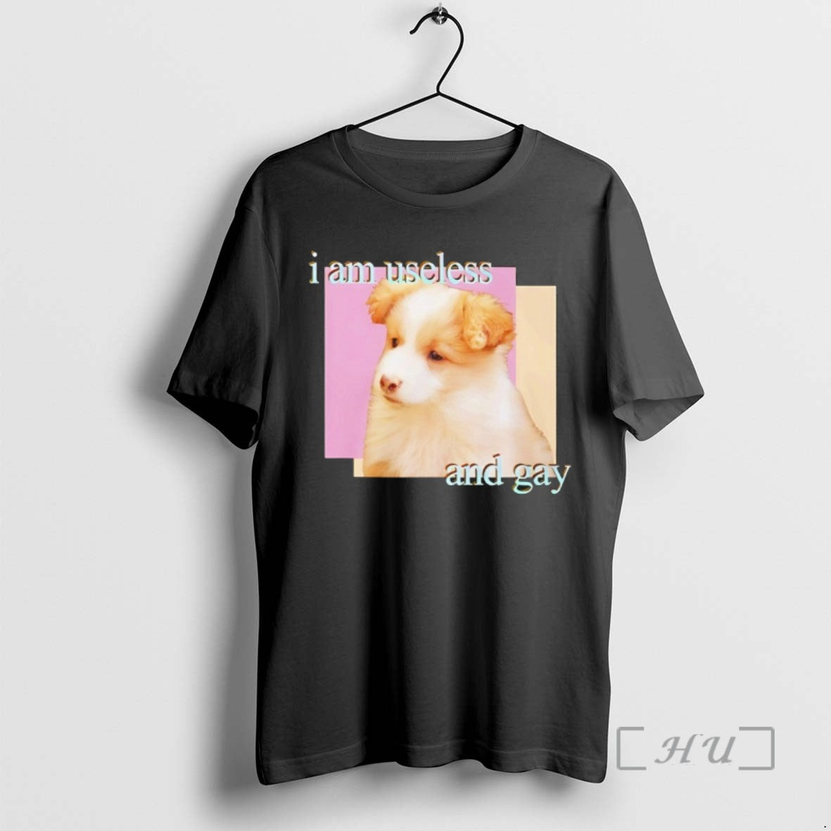 Trending I Am Useless And Gay Dog Tee Shirt Sweater