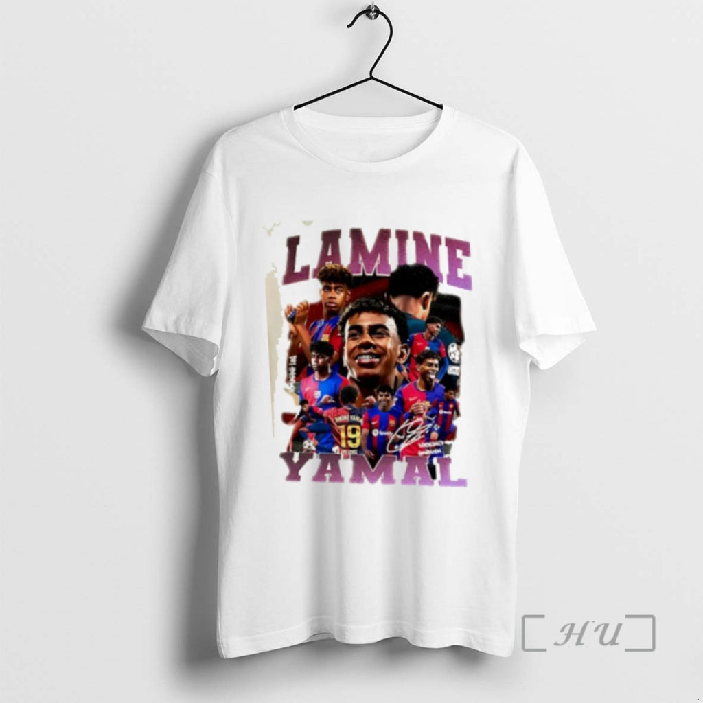 Trending Lamine Yamal Barca Fc Signature Vintage Tee Shirt Sweater