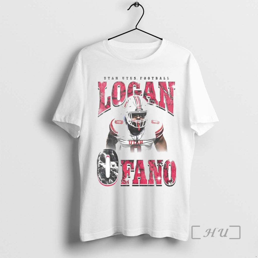 Trending Logan Fano 90s Portrait Utah Utes Football Tee Shirt Sweater