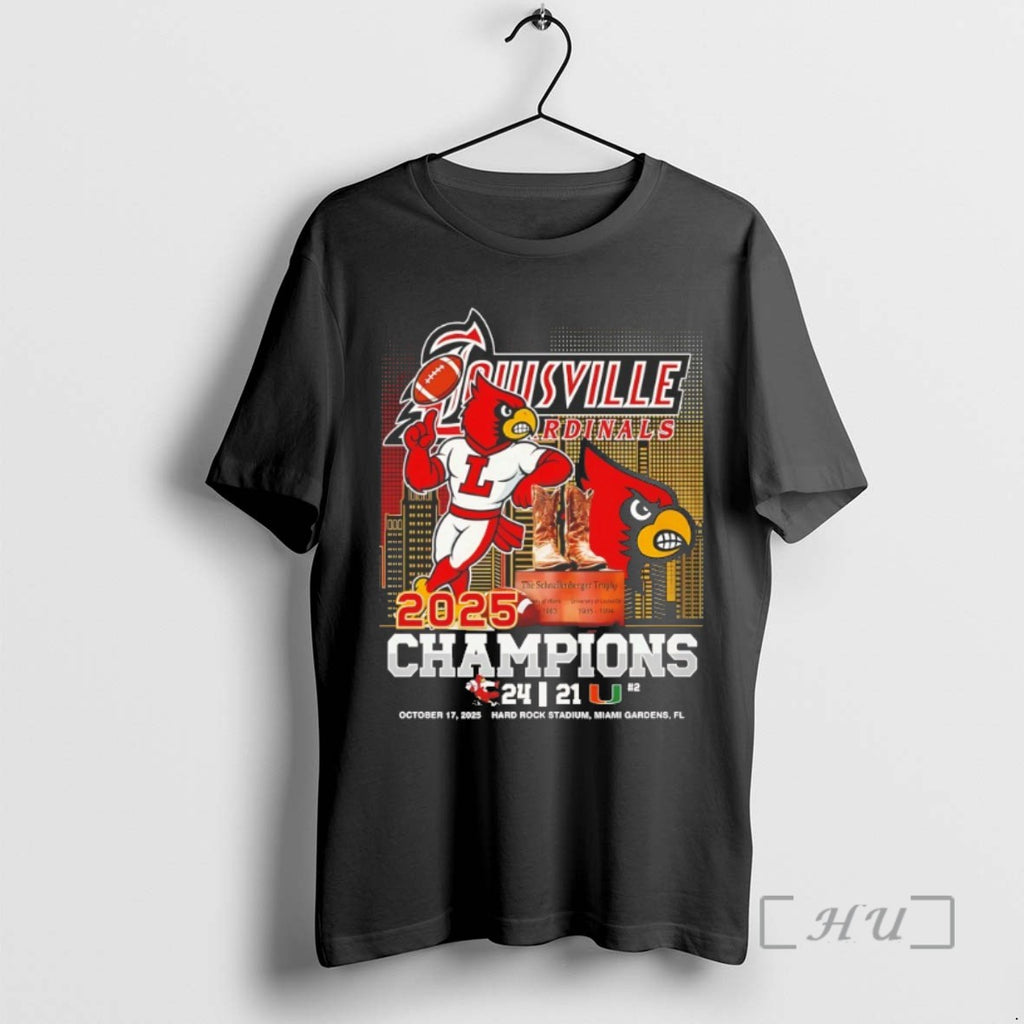 Trending Louisville Cardinals The Schnellenberger Trophy Champions 2025 Tee Shirt Sweater