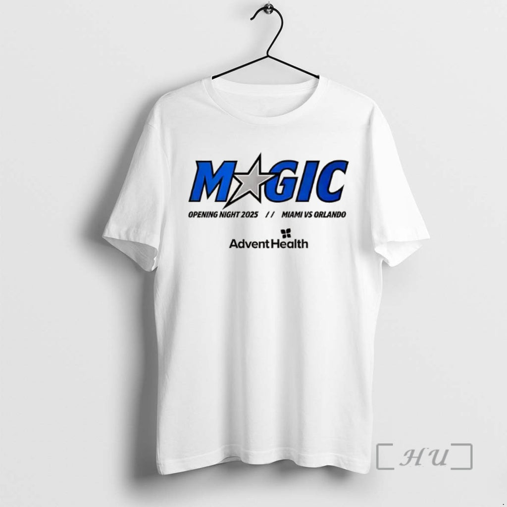 Trending Magic Opening Night 2025 Miami Vs Orlando Tee Shirt Sweater