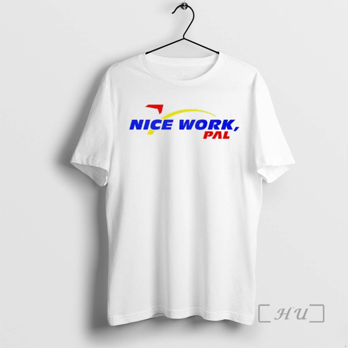 Trending Mariann Bell Wearing Nice Work Pal Logo Tee Shirt Sweater