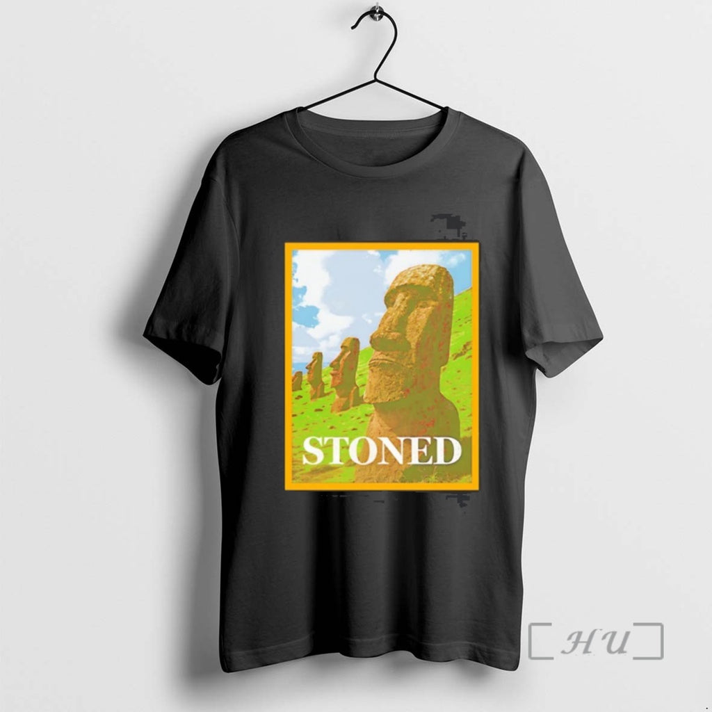 Trending Moai Easter Island Stoned T Shirt Sweater