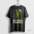 Trending No Kings In America Frog Graphic Tee Shirt Sweater