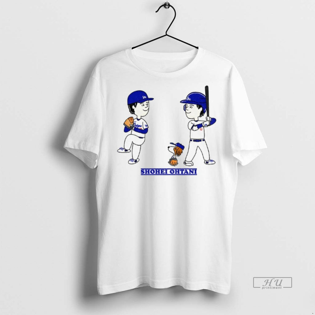 Trending Peanuts Woodstock X Shohei Ohtani Los Angeles Dodgers Mlb Baseball 2025 Graphic