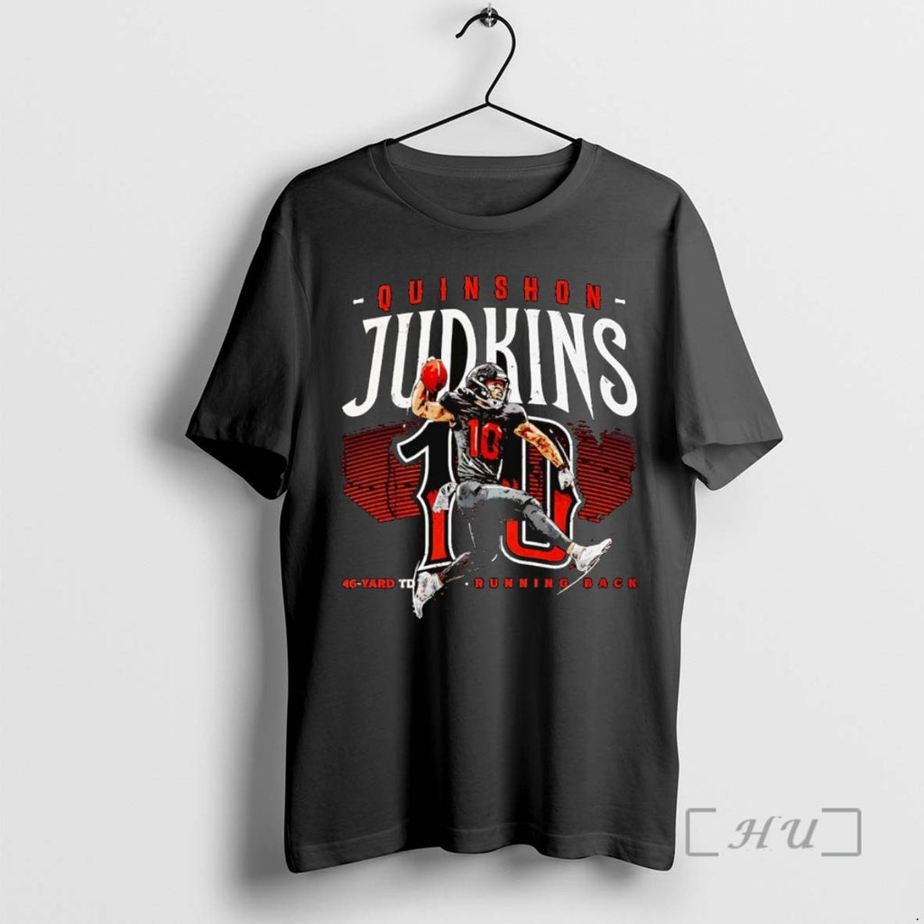Trending Quinshon Judkins 46 Yard Touchdown Running Back Tee Shirt Sweater