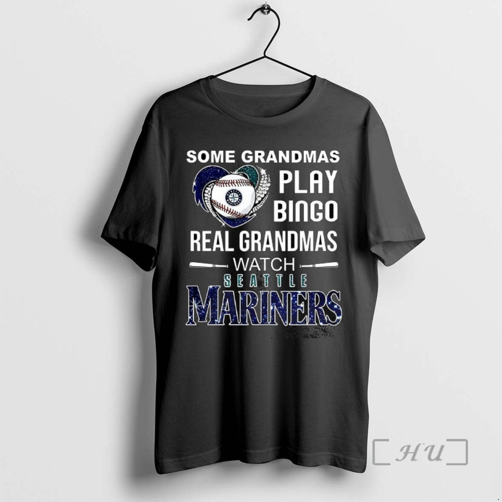 Trending Some Grandmas Play Bingo Real Grandmas Watch Seattle Mariners Baseball Diamond Heart