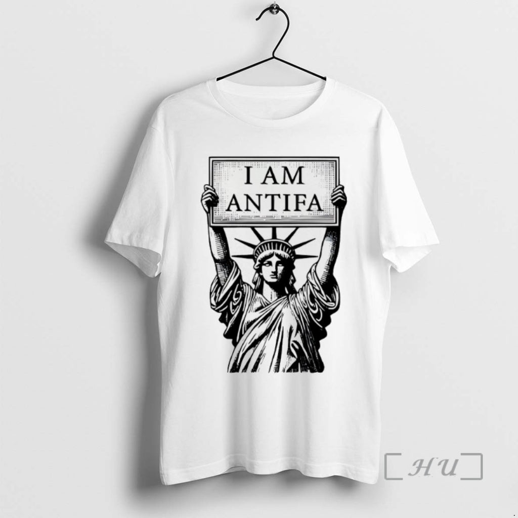 Trending Statue Of Liberty I Am Antifa Tee Shirt Sweater