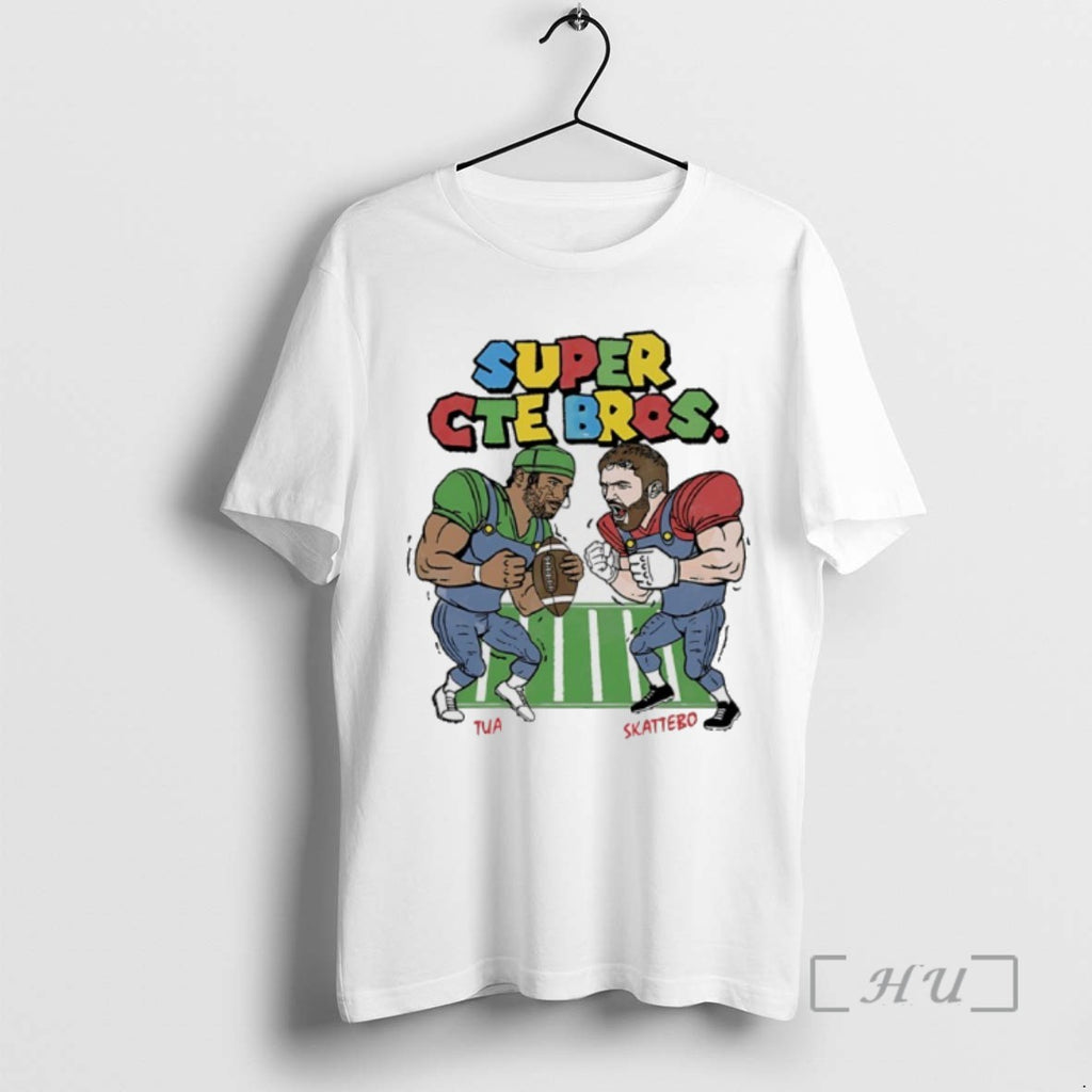Trending Super Cte Bros Tua Tagovailoa And Cam Skattebo Tee Shirt Sweater