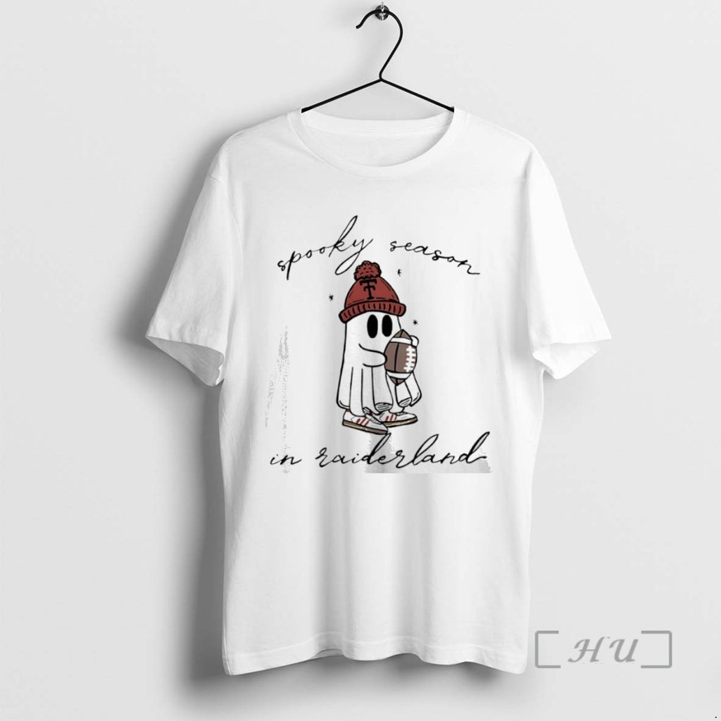 Trending Texas Tech Red Raiders Spooky Season In Raiderland 2025 Halloween Tee Shirt Sweater