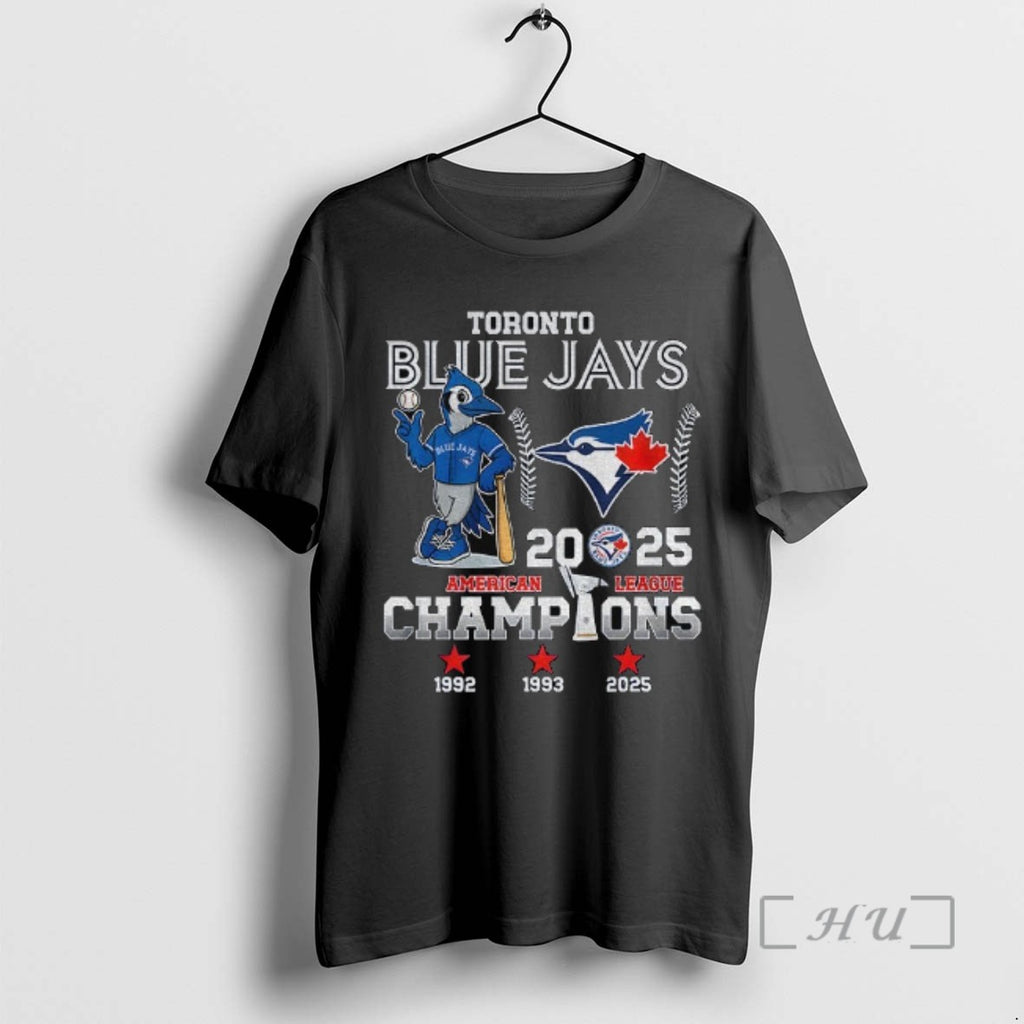 Trending Toronto Blue Jays 2025 3x American League Champions 2025 Tee Shirt Sweater