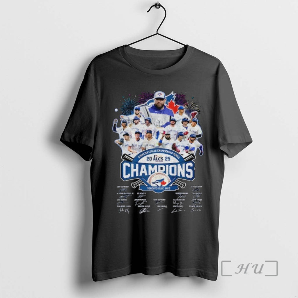 Trending Toronto Blue Jays 2025 Alcs Champions Signature Tee Shirt Sweater