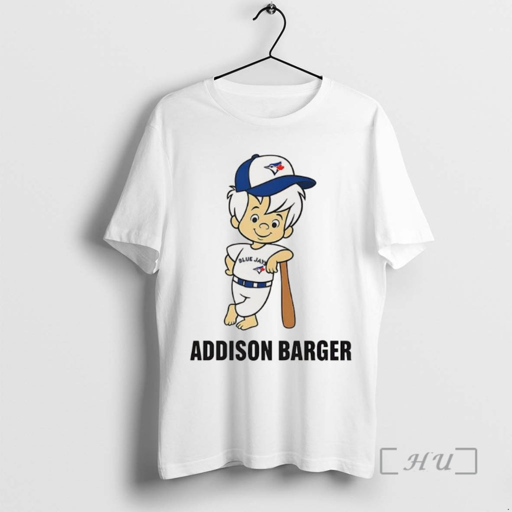 Trending Toronto Blue Jays Addison Barger Cartoon Tee Shirt Sweater