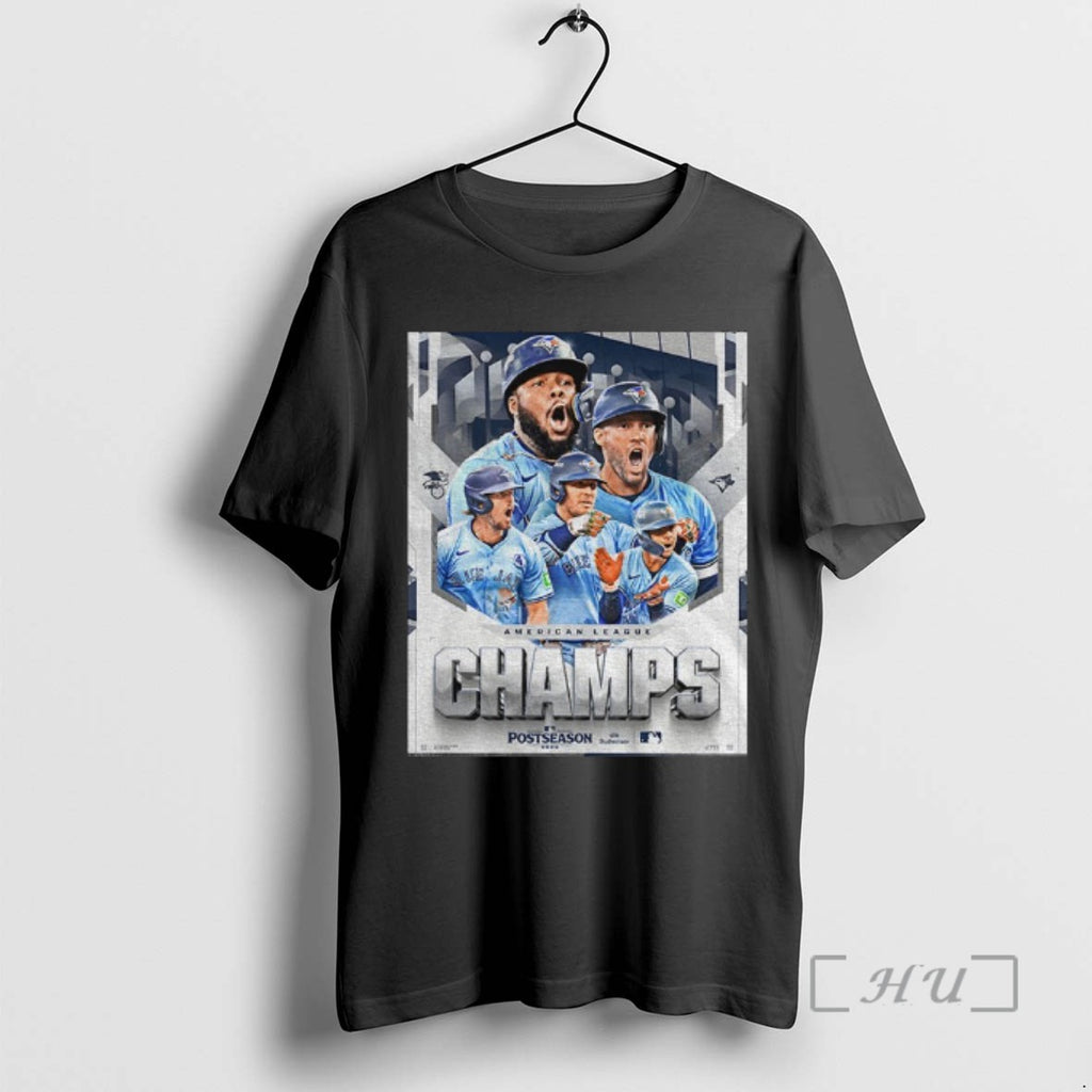 Trending Toronto Blue Jays Mlb Baseball American League Champions Graphic Tee Shirt Sweater