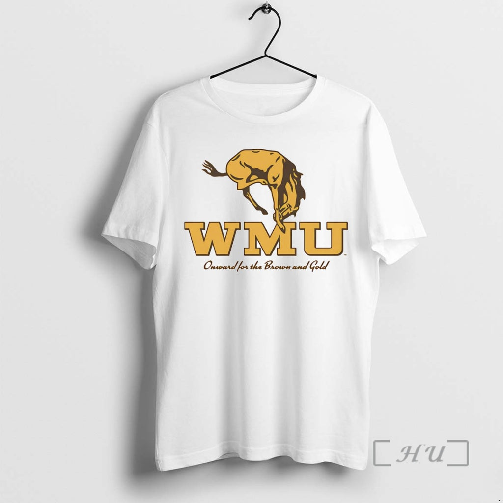 Trending Western Michigan Broncos Onward For The Brown And Gold Tee Shirt Sweater