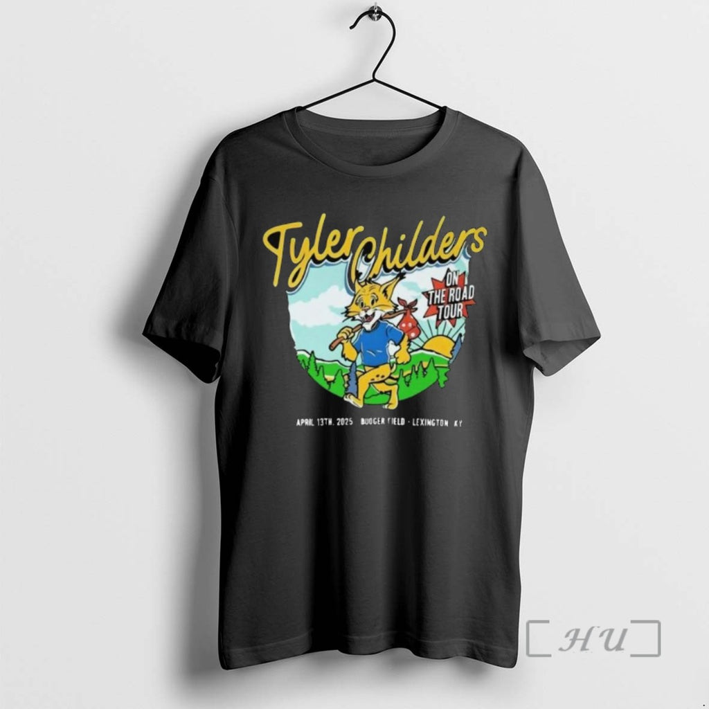 Trending Wildcat Tyler Childers On The Road Tour Long Sleve Tee Shirt Sweater