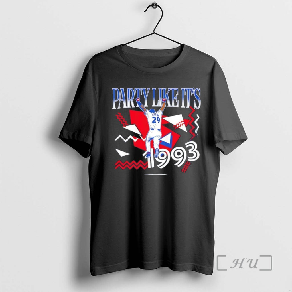 Trending Yariel Rodriguez Toronto Blue Jays Party Like Its 1993 T Shirt Sweater