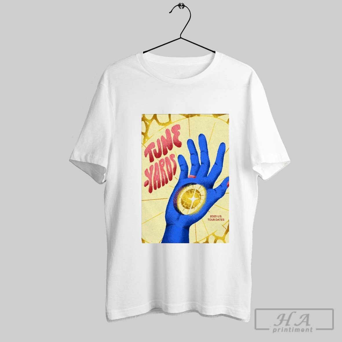 Tune Yards 2025 Us Tour T Shirts