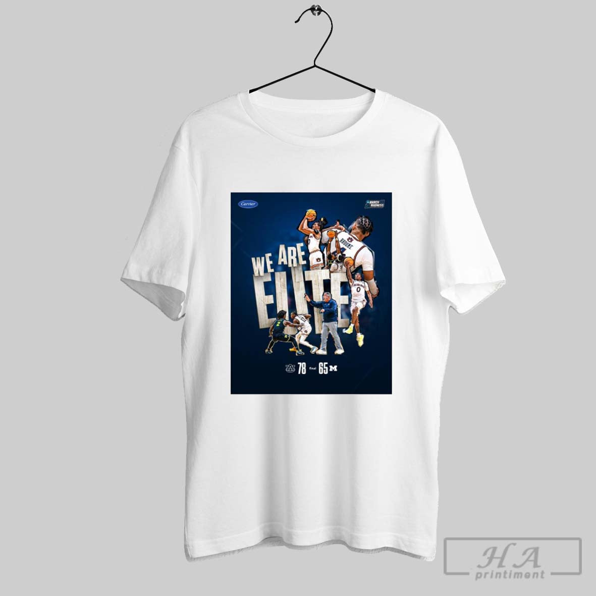 We Are Elite Auburn Tigers Mens Basketball Win 78 65 Michigan Wolverines Final Score March