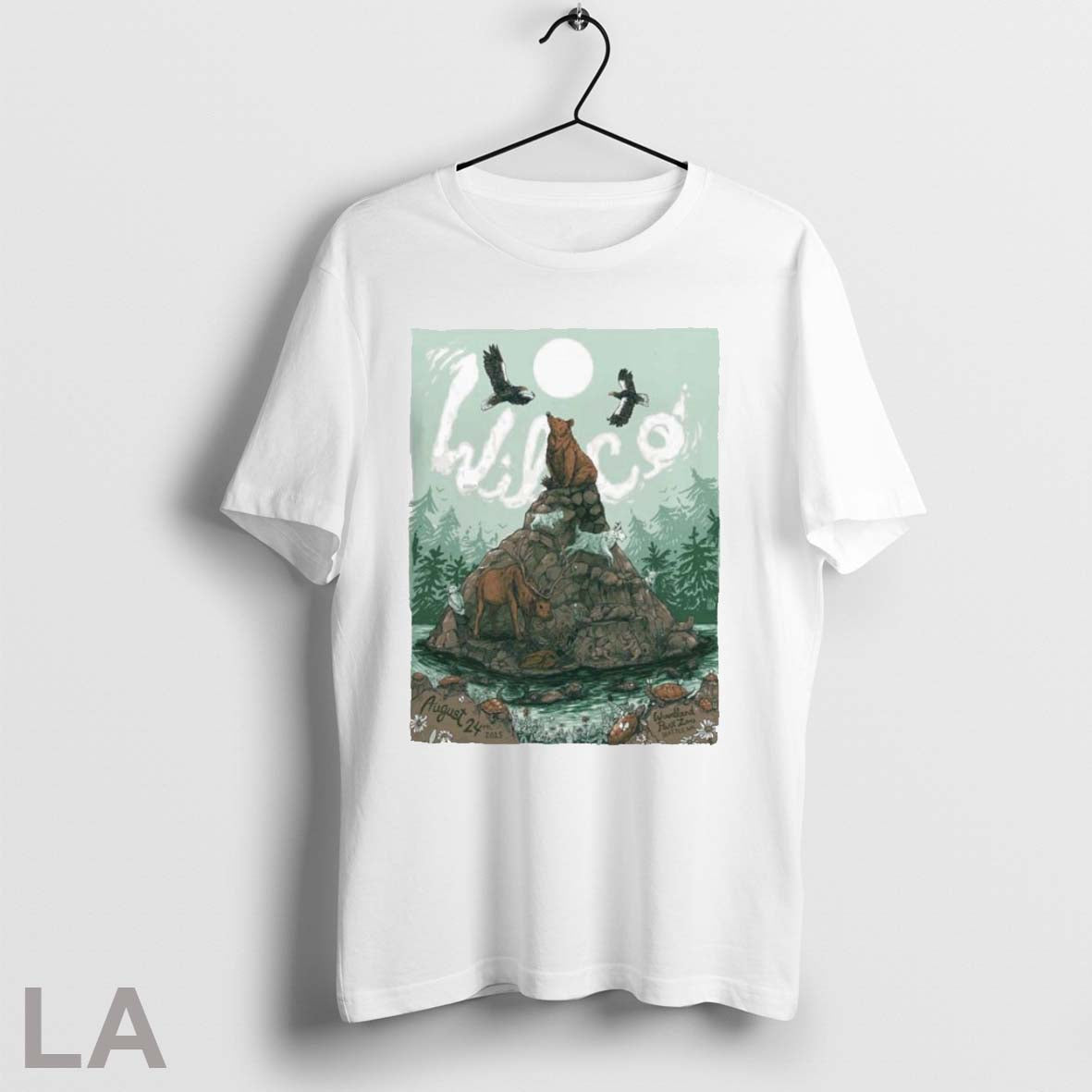 Wilco At Woodland Park Zoo In Seattle Wa On August 24 2025 T Shirts