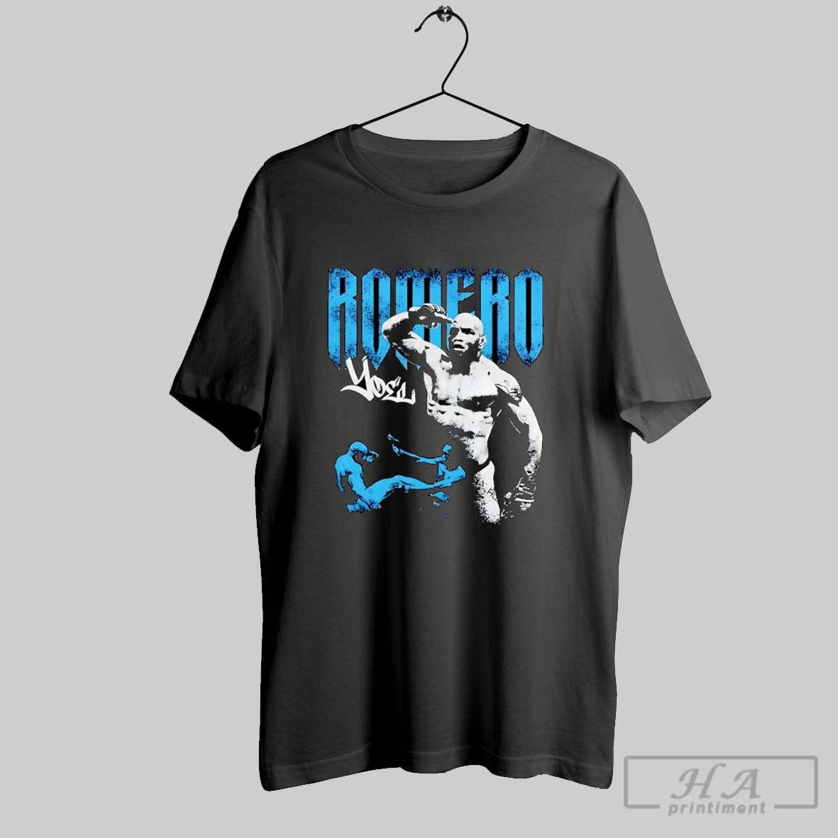Yoel Romero Ufc Fight Night Graphic Design Retro Shirt Sweater Longsleeve And V Neck