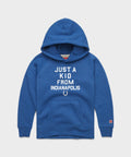 Youth Indianapolis Colts Just A Kid From Indianapolis Hoodie