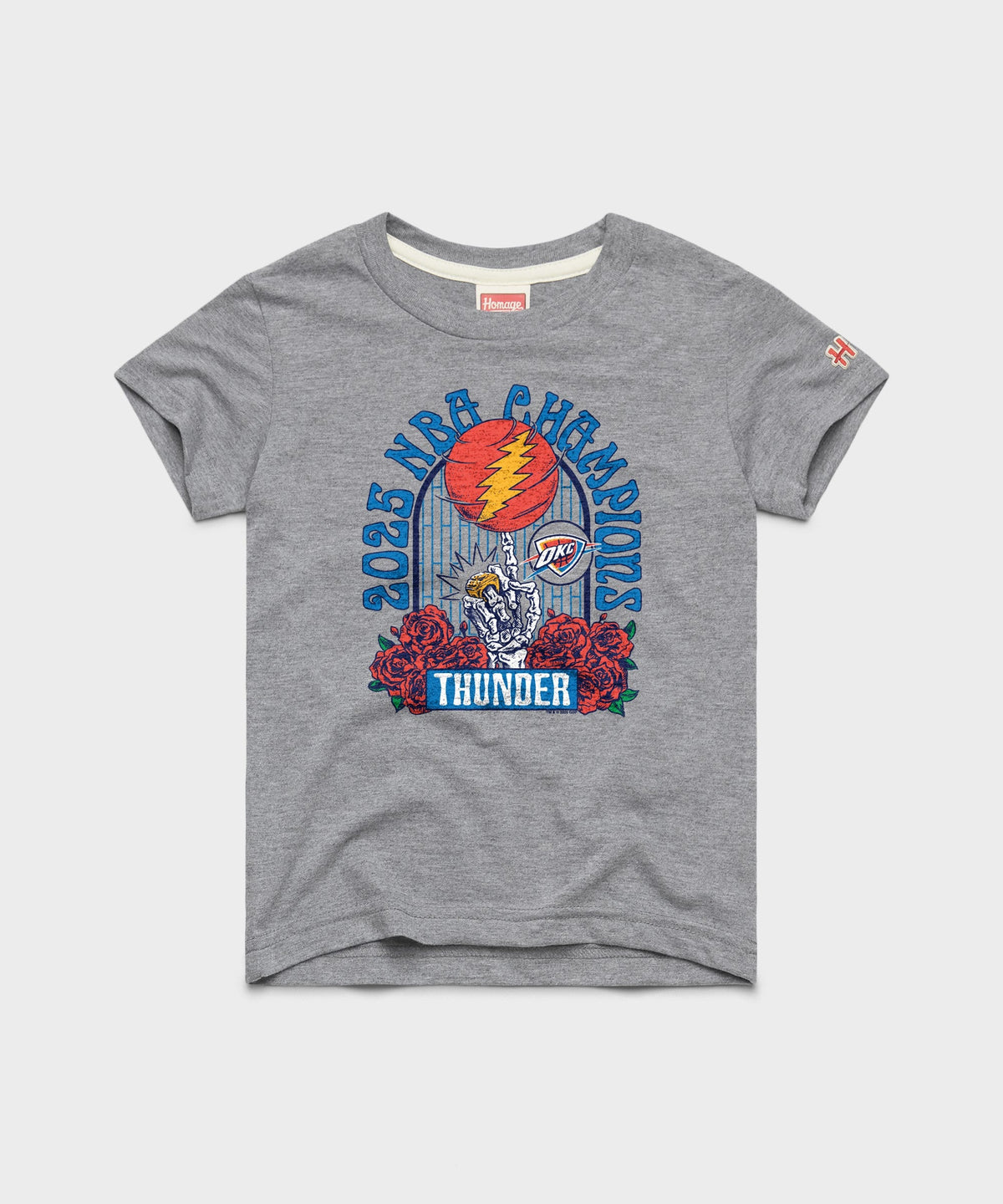 Youth NBA x Grateful Dead 2025 Champs Thunder
