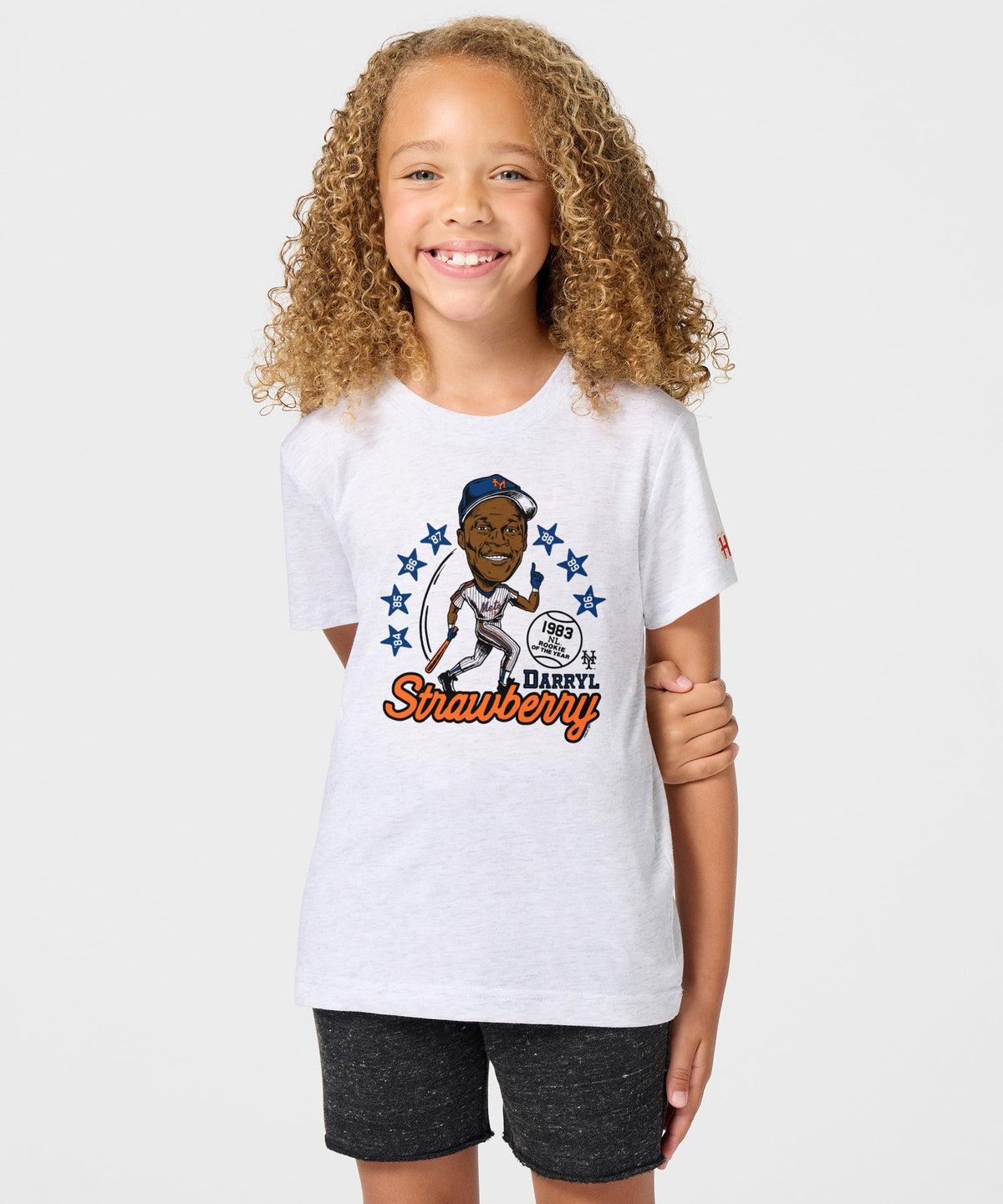 Youth New York Mets Darryl Strawberry