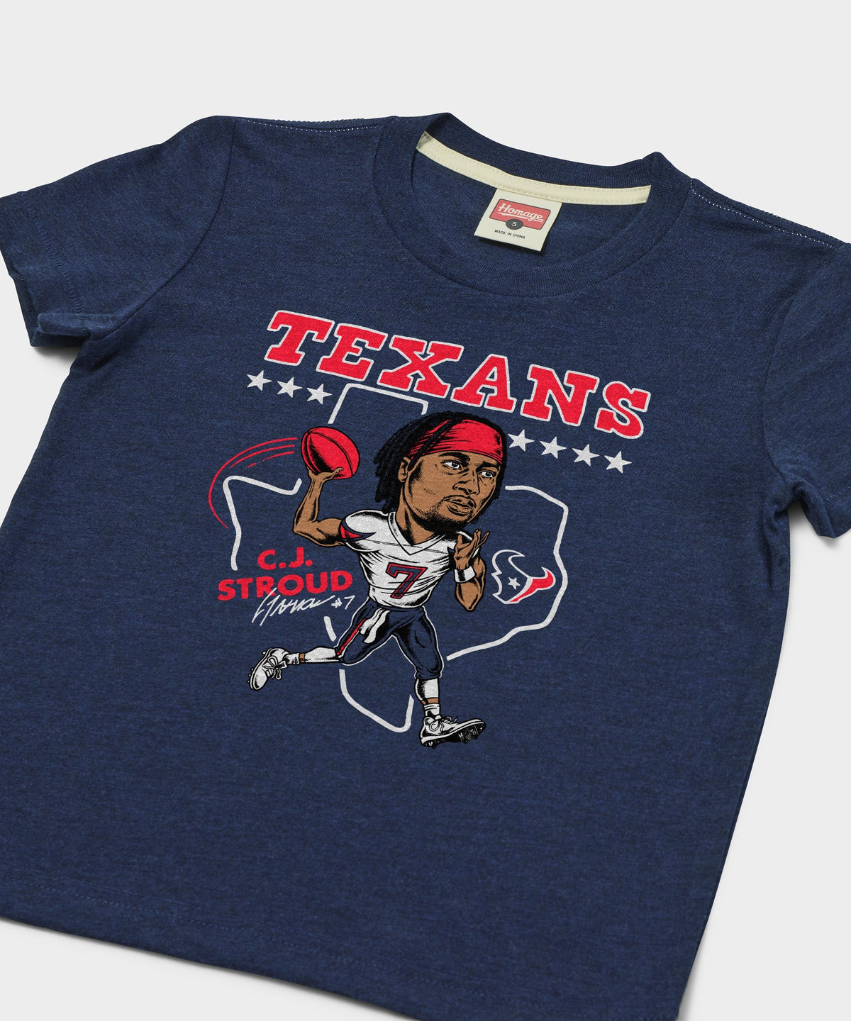 Youth Texans CJ Stroud Signature